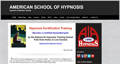 Desktop Screenshot of choosehypnosis.com